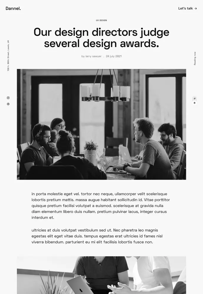freelancer &mdash; single post