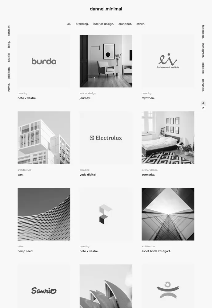 minimal &mdash; projects