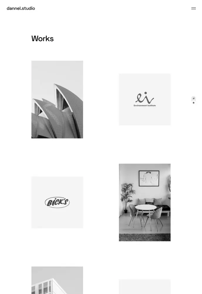 studio &mdash; works